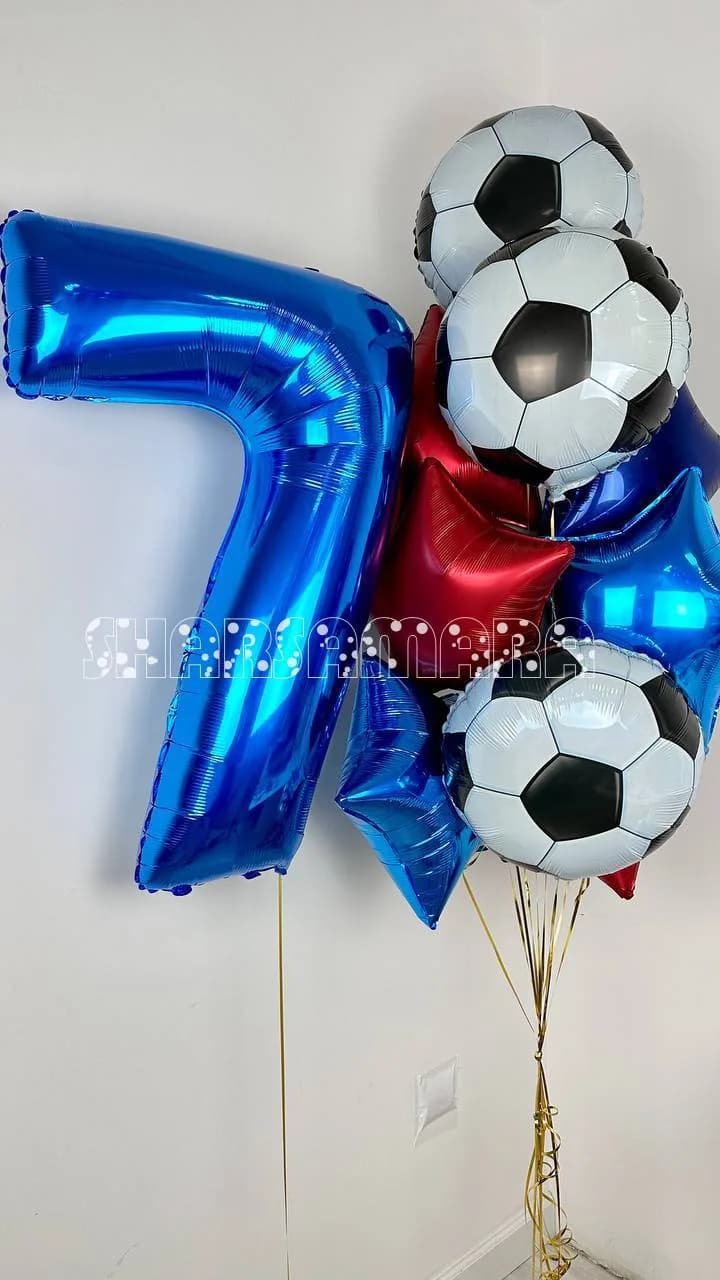 Набор воздушных шаров футбол №926