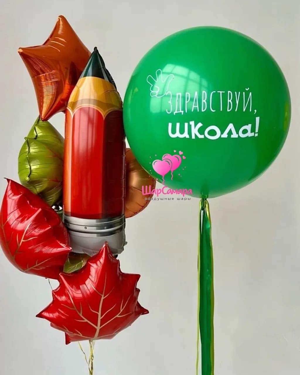 Набор воздушных шаров на 1 сентября №2147