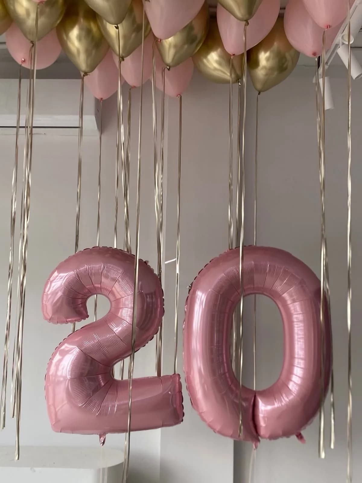 Набор воздушных шаров на 20 лет №2069