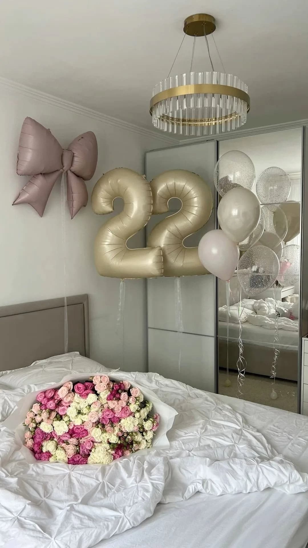 Набор воздушных шаров на 22 летие №2074