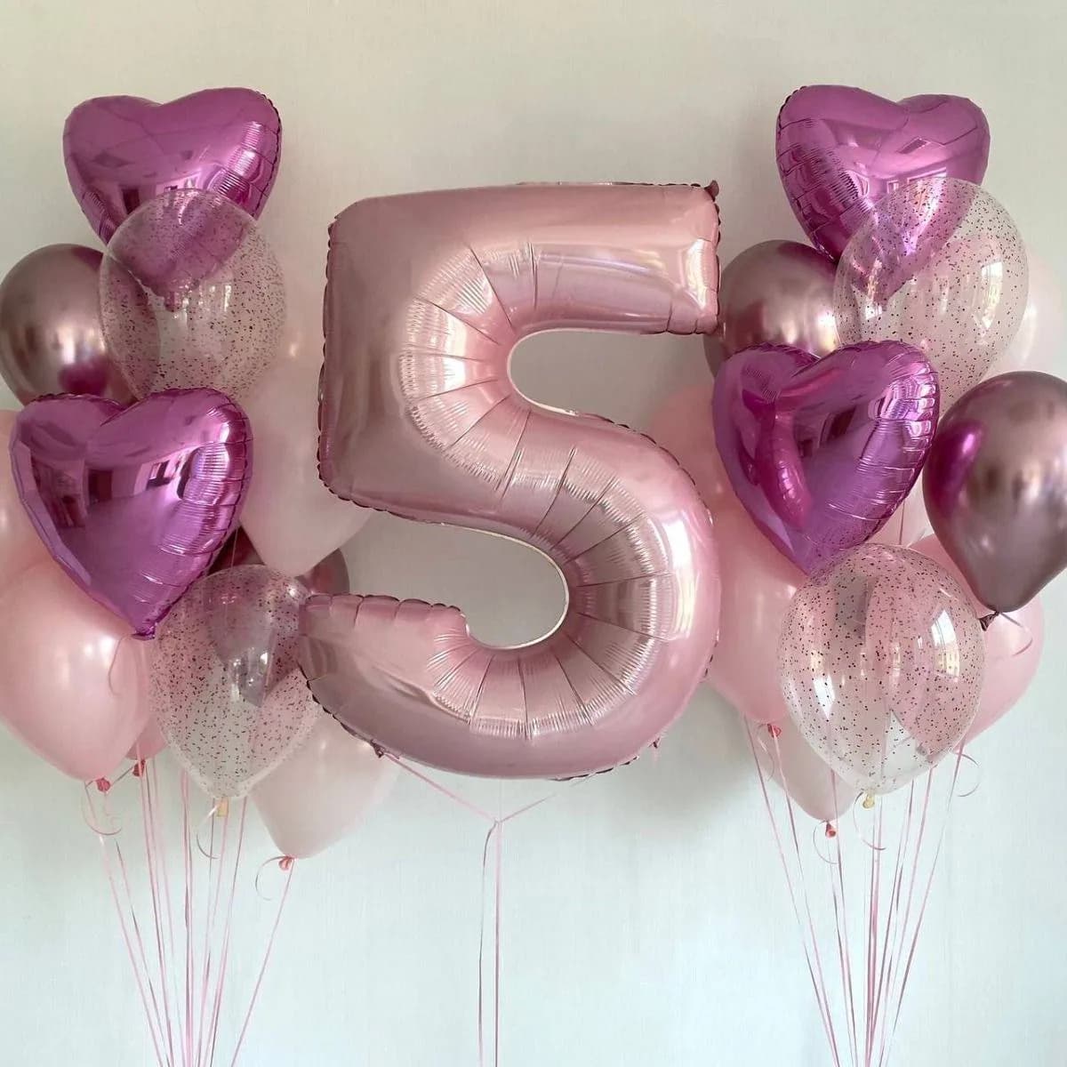 Набор воздушных шаров на 5 лет №412