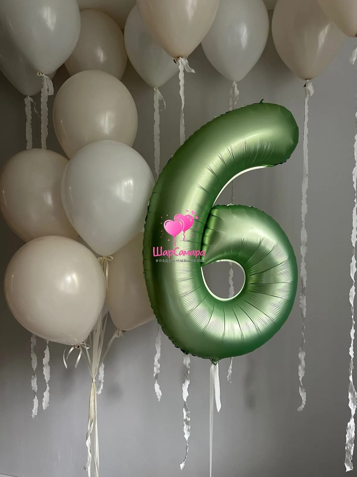 Набор воздушных шаров на 6 лет №2231
