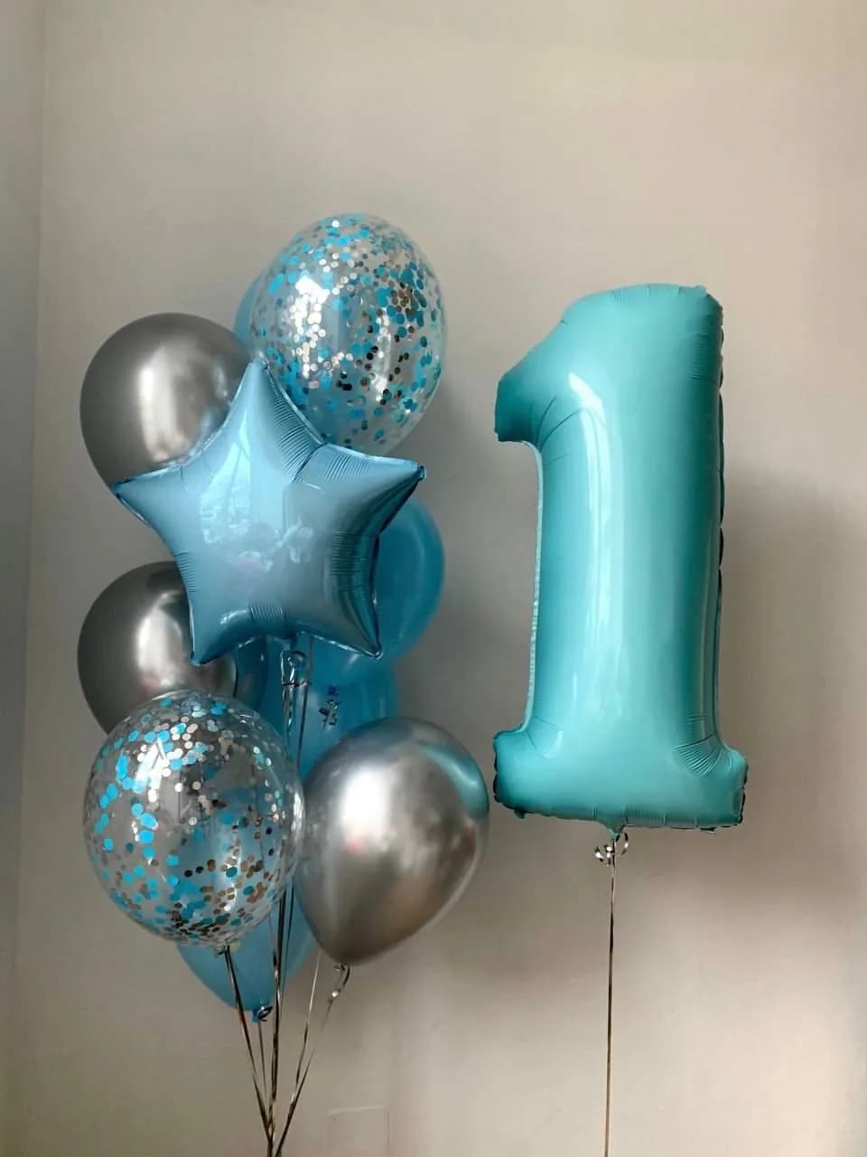 Набор воздушных шаров на годик №1494