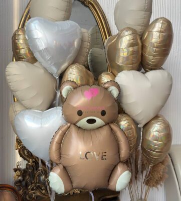 🎀 Нежный сюрприз — воздушные шары на 14 февраля